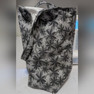 Floral Print Handmade Grocery Bag